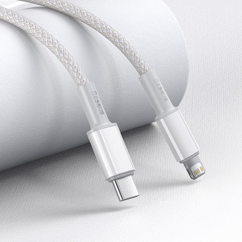 High Density Braided Fast Charging Data Cable USB-C to Lightning PD 20W (2m)