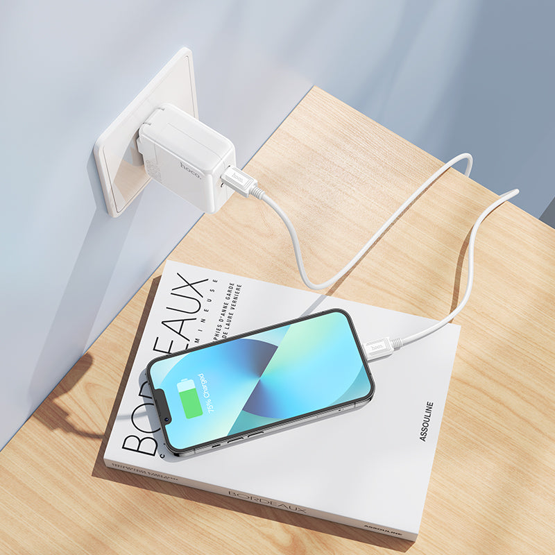 High Power 35W Dual Port USB-C Fast Charger with PD
