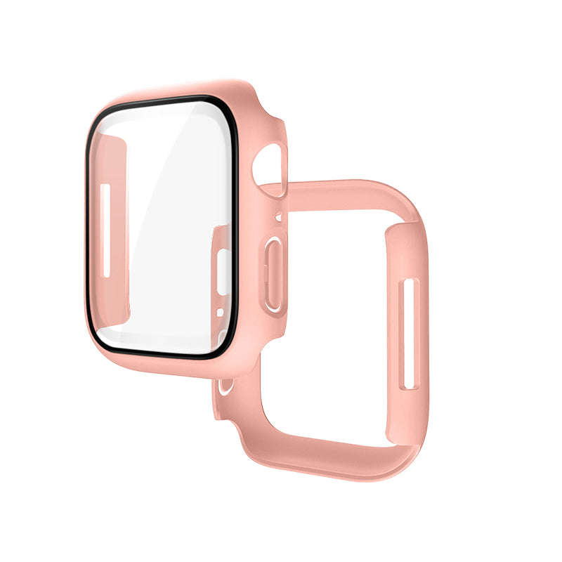 Shadow Series 3D Thermal Bending Film Integrated Protective Case for Apple Watch Series 7/8/9
