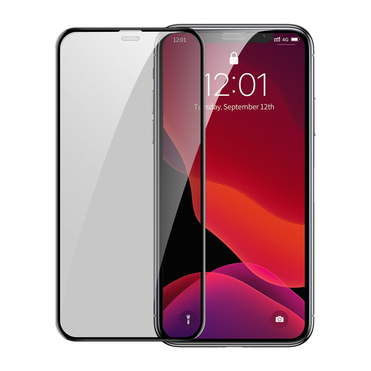 BASEUS Full-screen Curved Privacy Tempered Glass Film (Cellular Dust Prevention) (2pcs) for iPhone 11 Pro Max / 11 Pro / 11 / XS Max / XS / X / XR