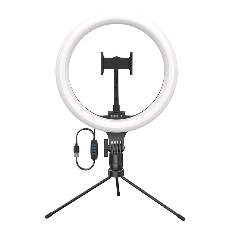 Baseus Live Stream Holder with Table Stand and 10-inch Ring Light