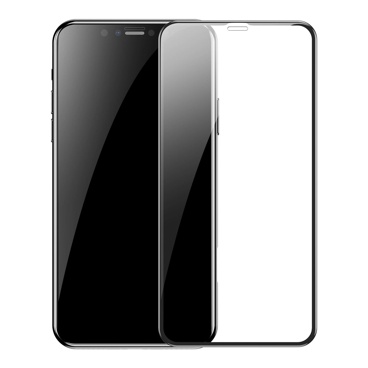 BASEUS 0.3mm Full-screen and Full-glass Tempered Glass Film (2 pcs) for iPhone 11 Pro Max / 11 Pro / 11 / XS Max / XS / X / XR