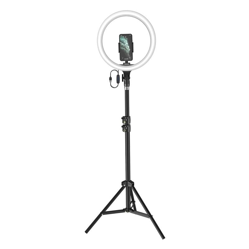 Baseus Live Stream Holder with Floor Stand and 12-inch Ring Light